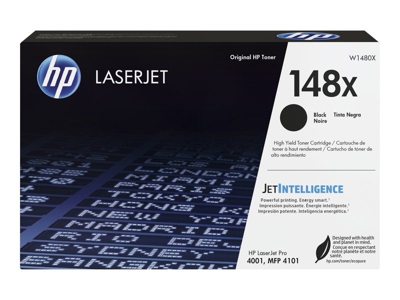 HP 148X High Yield Black Original Laserjet Toner Cartrige