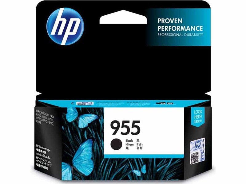 HP 955 Original Inkjet Ink Cartridge - Black Pack - 1000 Pages