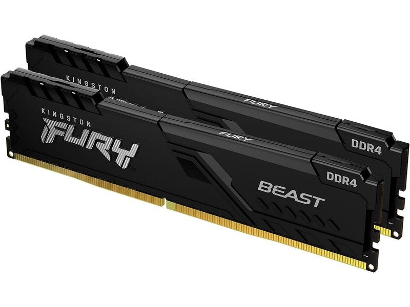 Kingston Fury Beast 16GB 2x8GB DDR4 3200MHz CL16 Desktop RAM