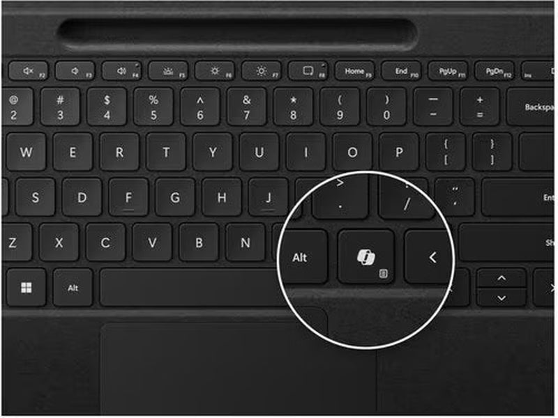 Microsoft Surface Pro Flex Keyboard without Pen for Business - Black