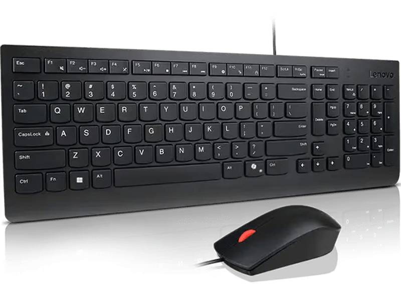 Lenovo Essential Wired Keyboard & Mouse Combo with Copilot Key - 4X31R64400