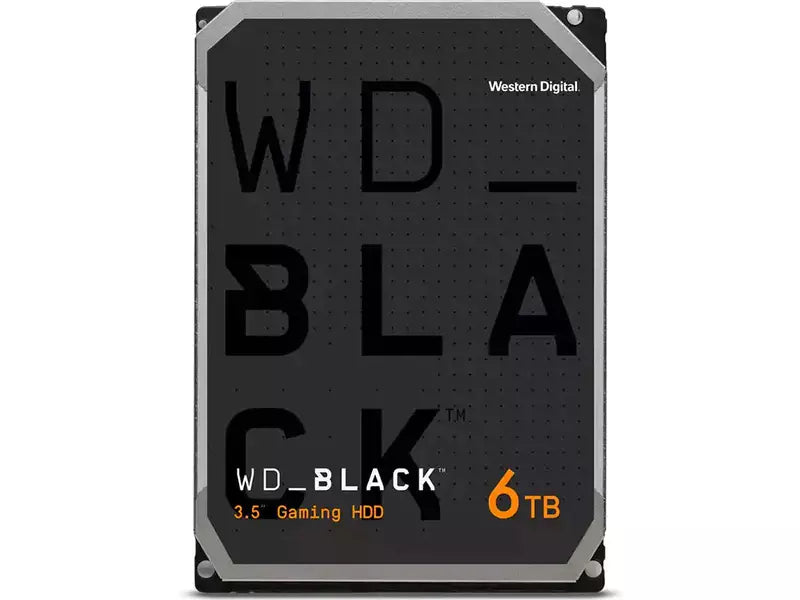 WD Black 6TB 3.5" 7200RPM SATA Hard Drive