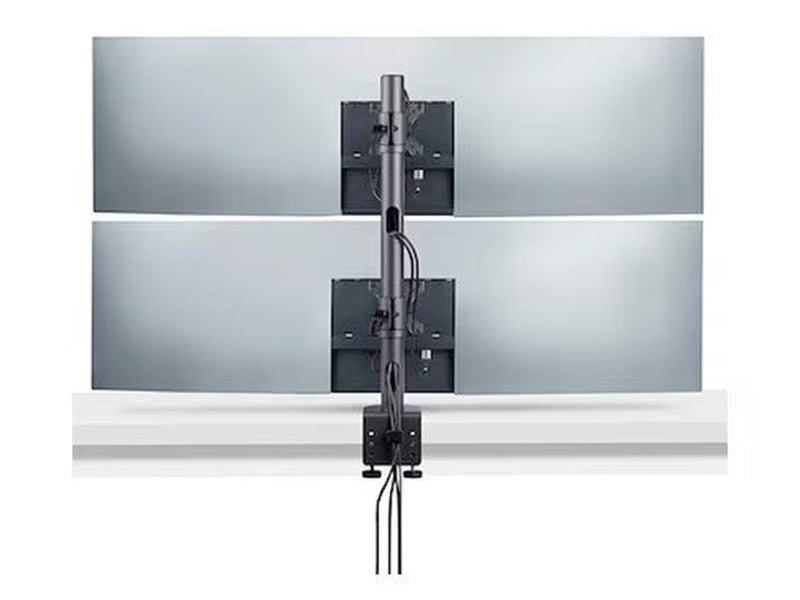 StarTech Desk Mount For 2x Vertically Stacked Monitors For Dual 49", Total 70lb/32kg