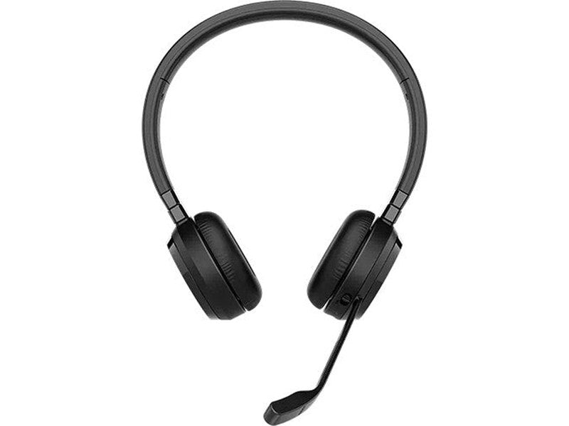 Jabra Wireless Evolve 65 TE UC Stereo Headset W/Charge Stand+ Link 380A USB-A