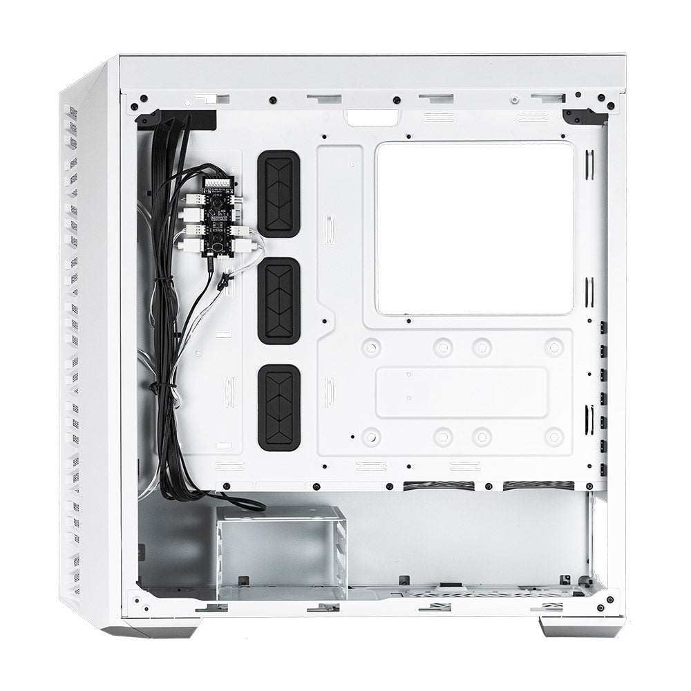 Cooler Master MasterBox 520 ARGB ATX PC Case - White