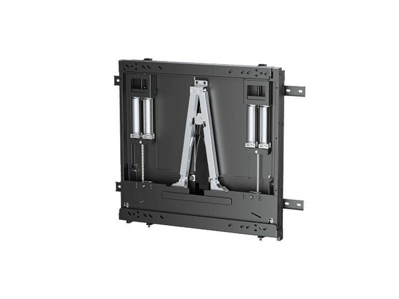 Brateck Manual Height-Adjustable Display Wall Mount for most 65"-86" TVs Weight Capacity: 35~65kg, VESA Compatible: 200x200 up to 800x600 Black