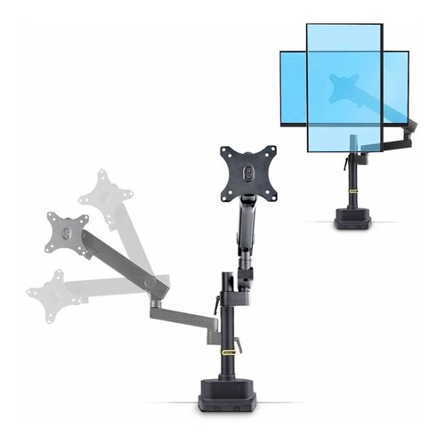StarTech Desk Mount Monitor Arm, Up to 40inch Screen/17.6lb 8kg