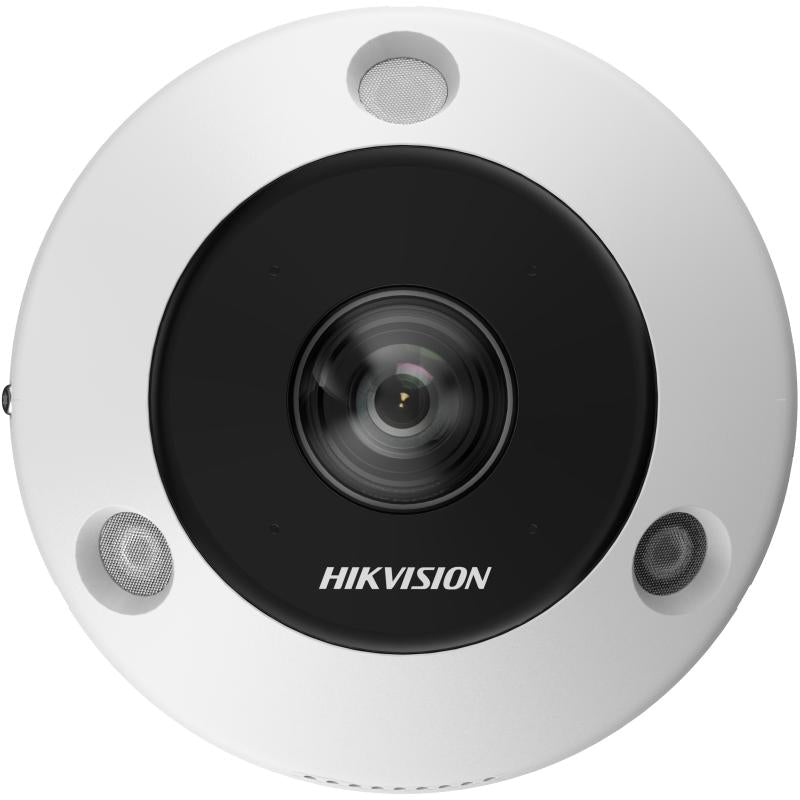 Hikvision Deepinview 2CD6365G1 6MP Fisheye Camera, Panoramic1.16mm, Mic, IR 15M, 5Yr