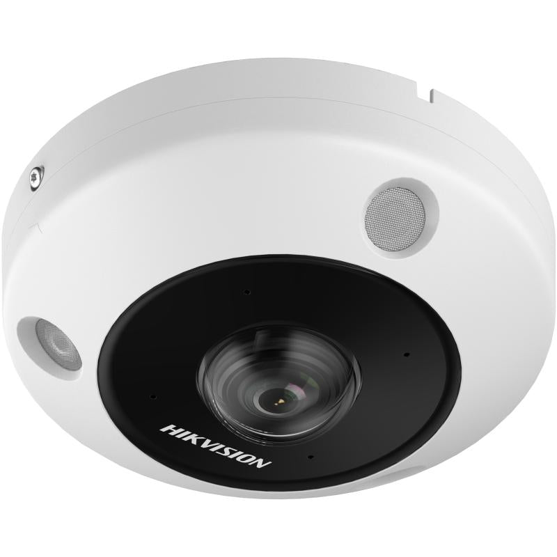 Hikvision Deepinview 2CD6365G1 6MP Fisheye Camera, Panoramic1.16mm, Mic, IR 15M, 5Yr