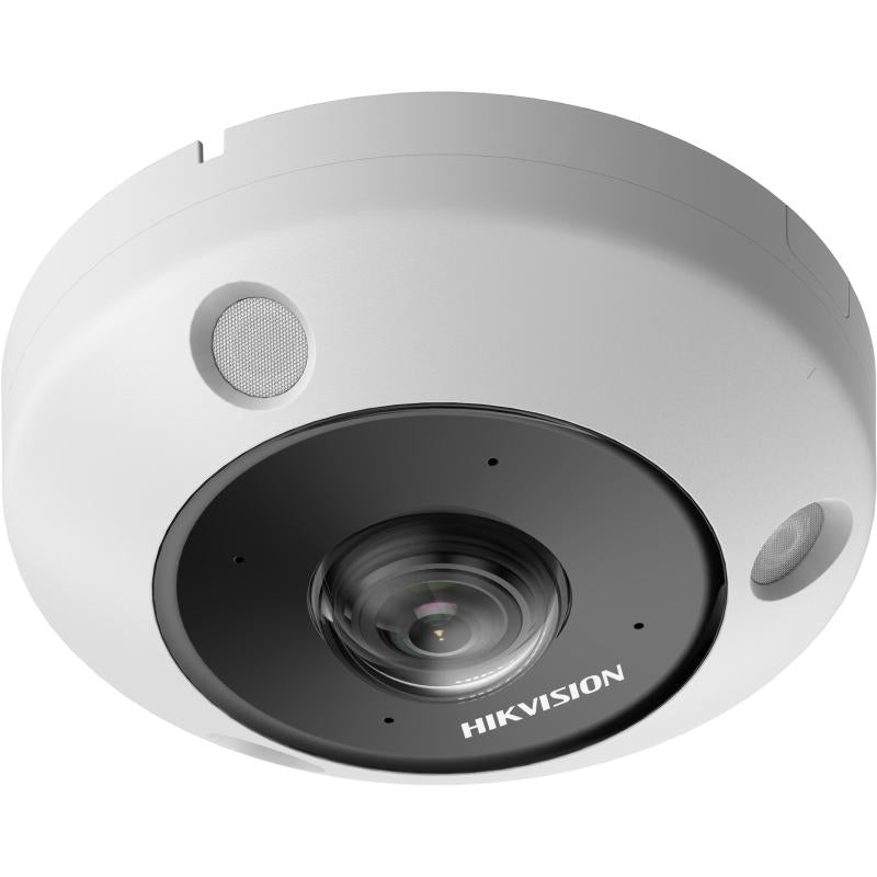 Hikvision Deepinview 2CD6365G1 6MP Fisheye Camera, Panoramic1.16mm, Mic, IR 15M, 5Yr