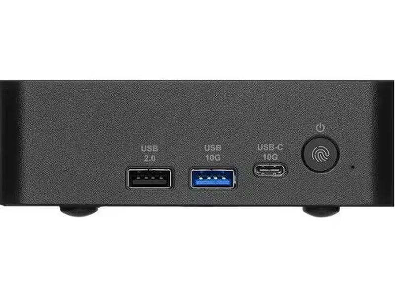Cubi NUC AI+ 3MG; Copilot+ PC Slim Barebones Ultra 9-386H | 2x DDR5 SO-DIMM | 1 x M.2 | 2 x HDMI, 2 x LAN, 2 x Thunderbolt 4 - Wi-Fi 7 Bluetooth 5.4 - Card Reader - Switch Cable - 3Y Warranty