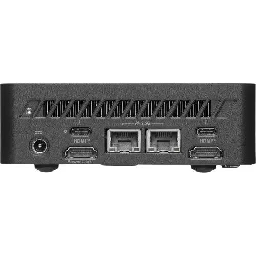 Cubi NUC AI+ 3MG; Copilot+ PC Slim Barebones Ultra 7-355 | 2x DDR5 SO-DIMM | 1 x M.2 | 2 x HDMI, 2 x LAN, 2 x Thunderbolt 4 - Wi-Fi 7 Bluetooth 5.4 - Card Reader - Switch Cable - 3Y Warranty