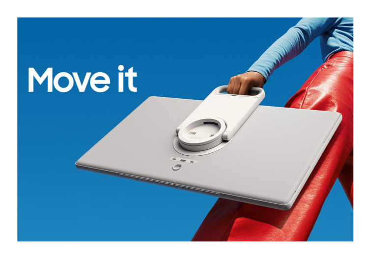 Samsung 27" The Movingstyle LSM7F QHD Touch Interaction Movable Screen UA27LSM7FAXXXY