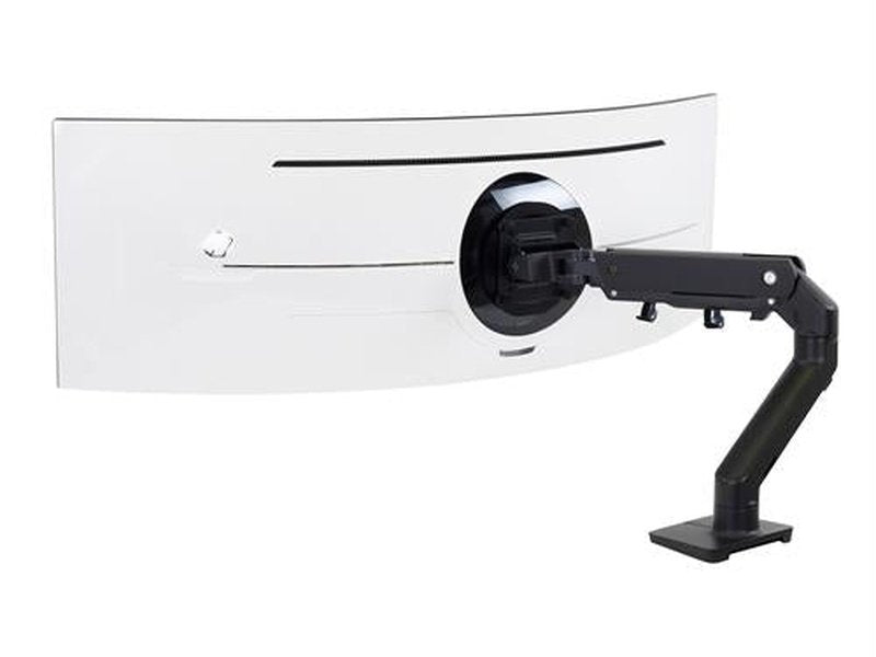 Ergotron HX Desk Monitor Arm with HD Pivot matte black 19.05 kg Load Capacity