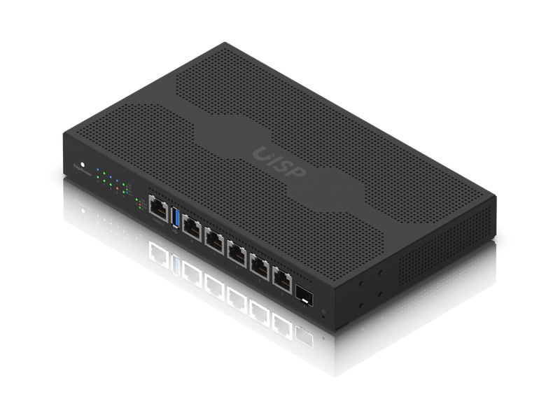 Ubiquiti EdgeRouter 6 - 5-Port Gigabit Router, 1 SFP Ports- 24v Passive PoE Out All Ports