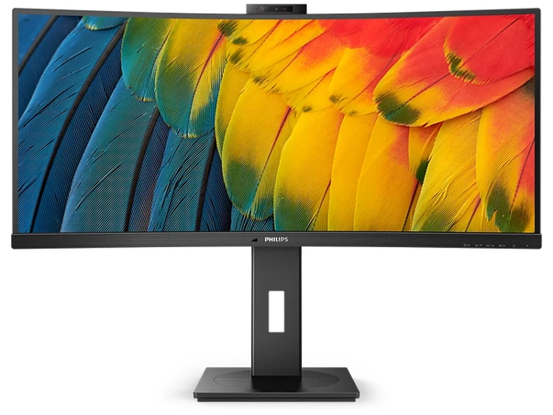 Philips 34B1U5600CH 5000 Series 34" 120Hz UWQHD VA Business Monitor with USBHub, 5MP Webcam