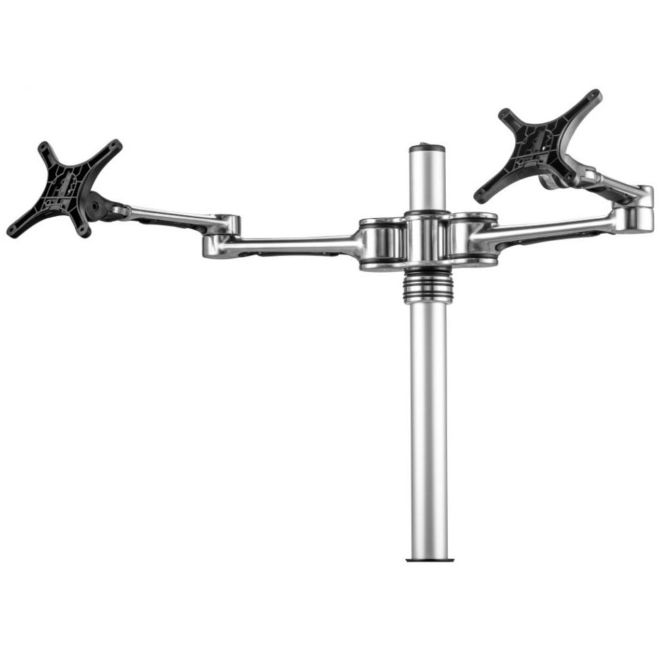 Atdec AF-AT-D-P Dual Monitor Desk Arm Up to 27-Inch 8kg Each Polished