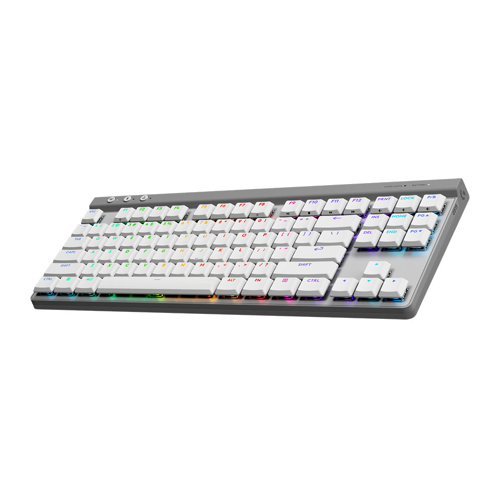 Logitech G515 Lightspeed TKL Wireless Gaming Keyboard - White English Tactile 920-012581