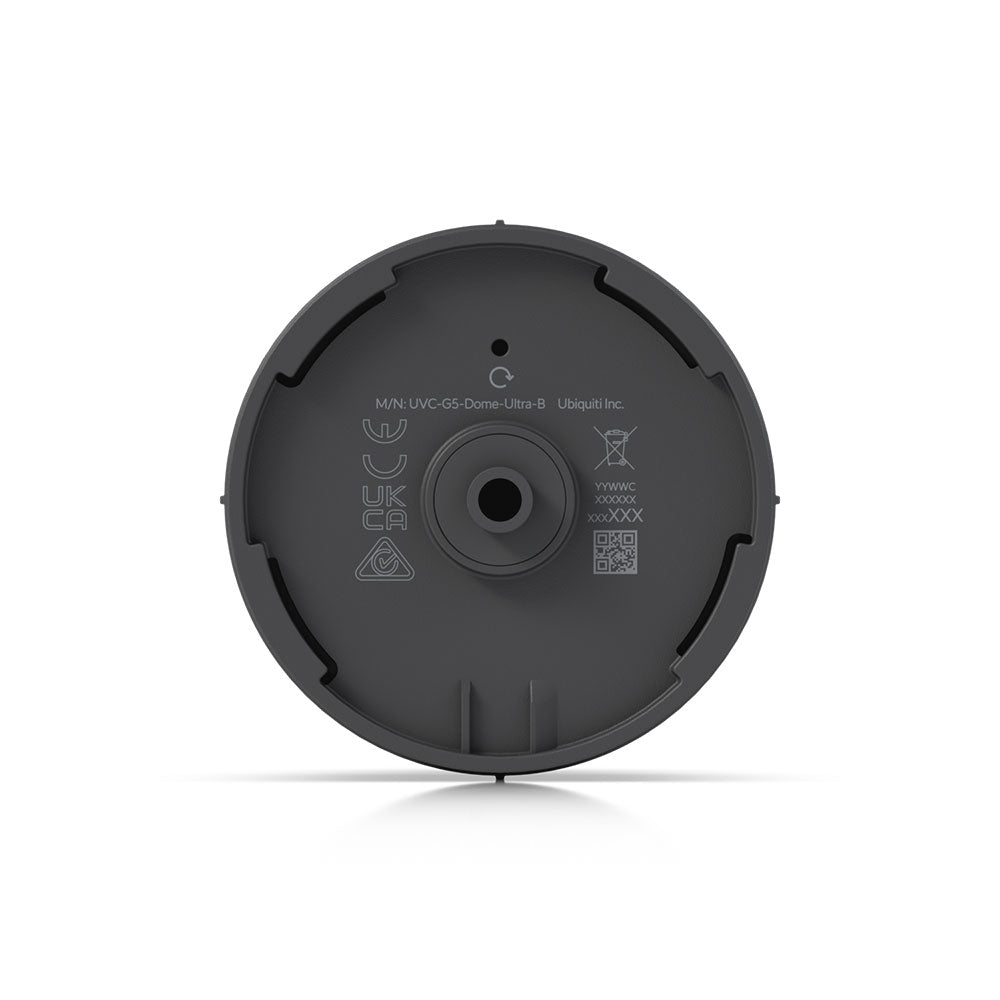 Ubiquiti G5 Dome Ultra, Black, Ultra-compact,Tamper-resistant, 2K HD, PoE Camera, Night Vision, For low-profile Indoor Security, IK06
