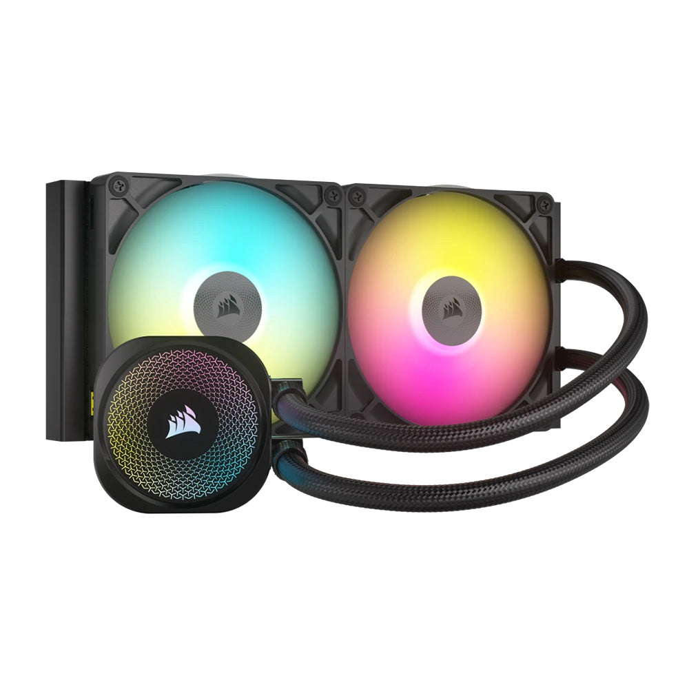 Corsair iCUE LINK TITAN 280 RX RGB AIO Liquid CPU Cooler - 280mm Black