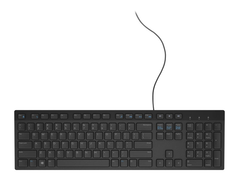 Dell KB216 Wired Multimedia Keyboard -Black