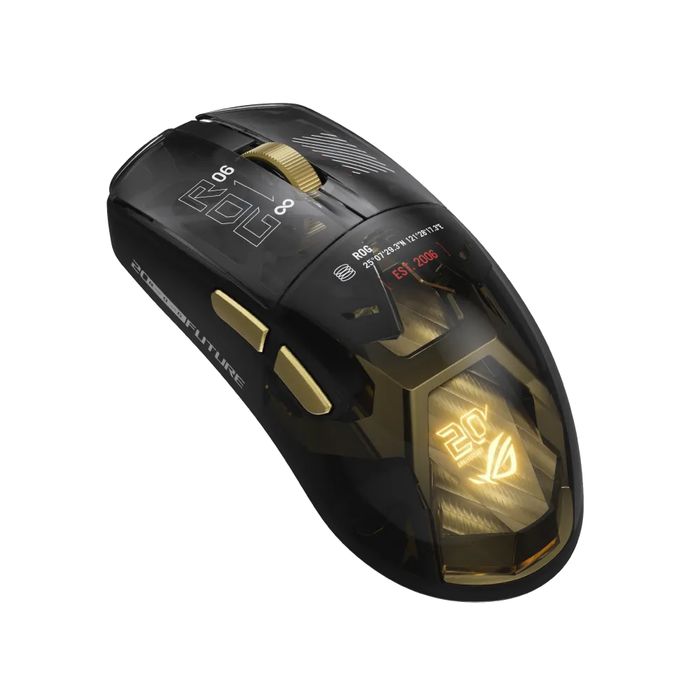 ASUS ROG Harpe II Extreme Edition 20 Tri-Mode Wireless Gaming Mouse