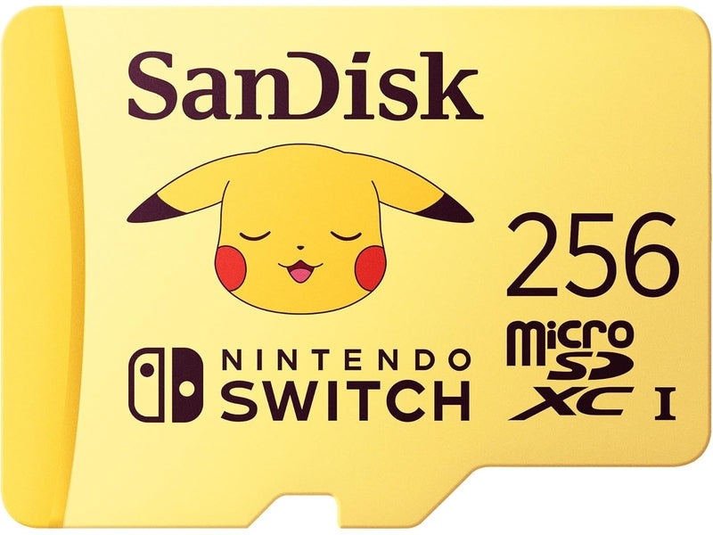 SanDisk 256GB Pokemon Micro SD Card for Nintendo Switch