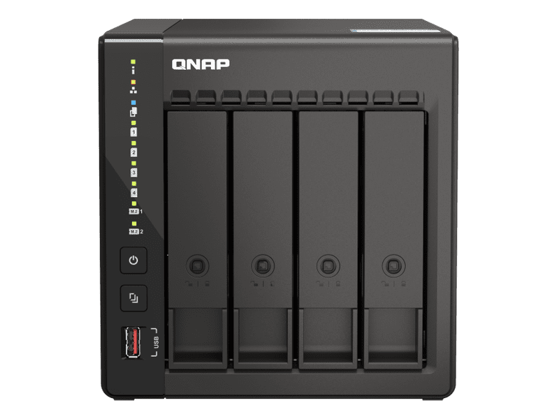 QNAP Tower 4 Bay NAS Celeron J6412 8GB RAM