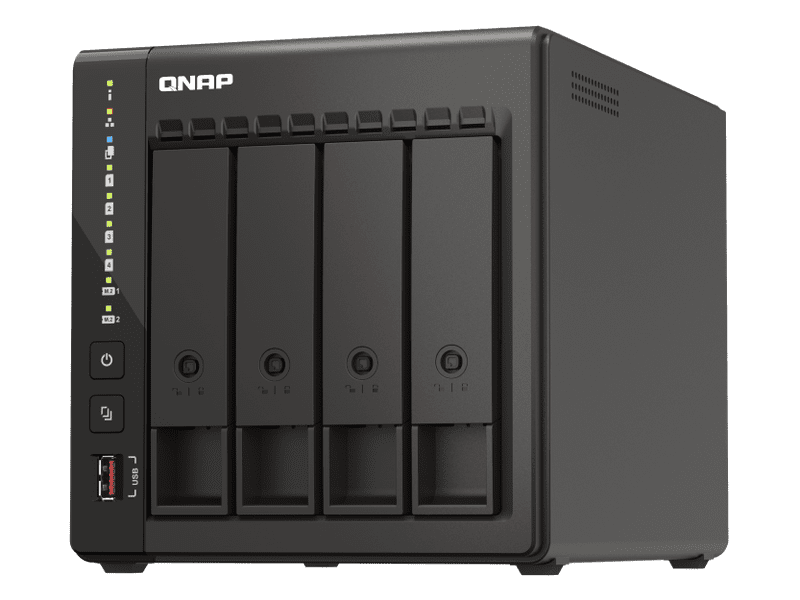 QNAP Tower 4 Bay NAS Celeron J6412 8GB RAM