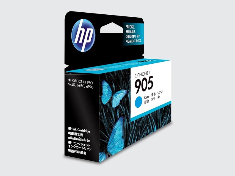 HP 905 Original Inkjet Ink Cartridge - Cyan Pack - 315 Pages