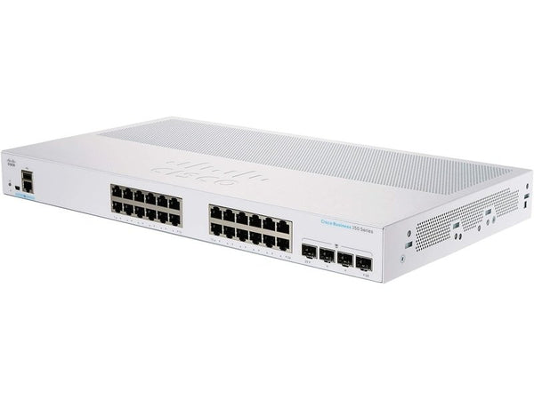 Cisco CBS350 24 Ports Manageable Ethernet Switch, GE, 4X10G SFP+
