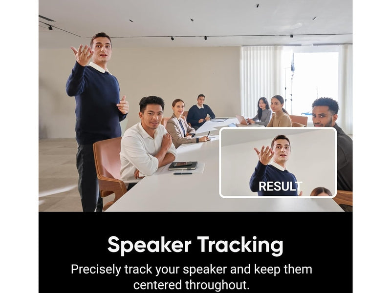 Insta360 Connect - AI Conference Room System with Android OS, Zoom Certified, Dual-4K Cameras, Speaker Tracking, 14-Mic Array, Voice Pickup to 33ft, Whiteboard Mode, Work with Teams/Google Meet/Webex