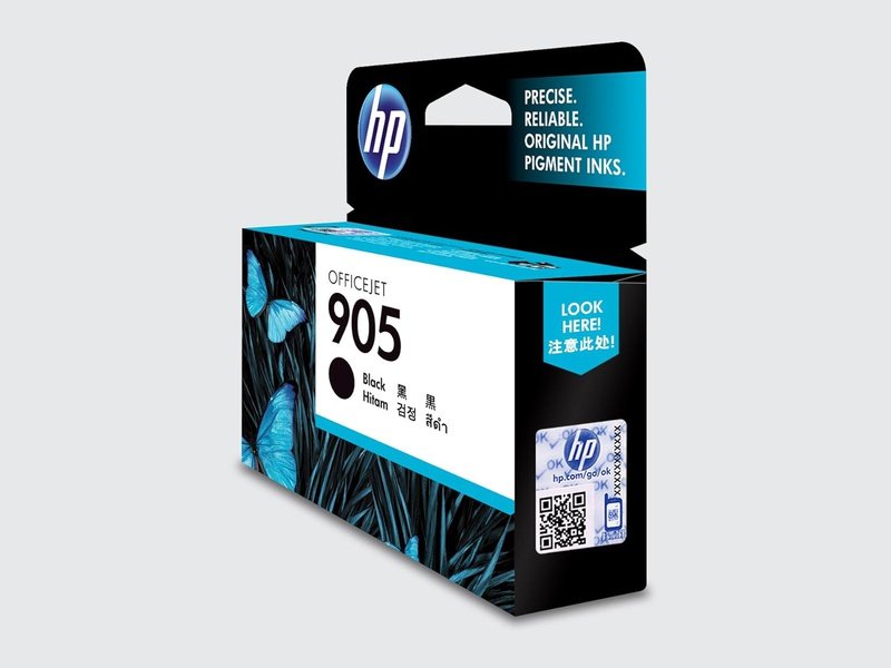 HP 905 Original Inkjet Ink Cartridge - Black Pack - 300 Pages