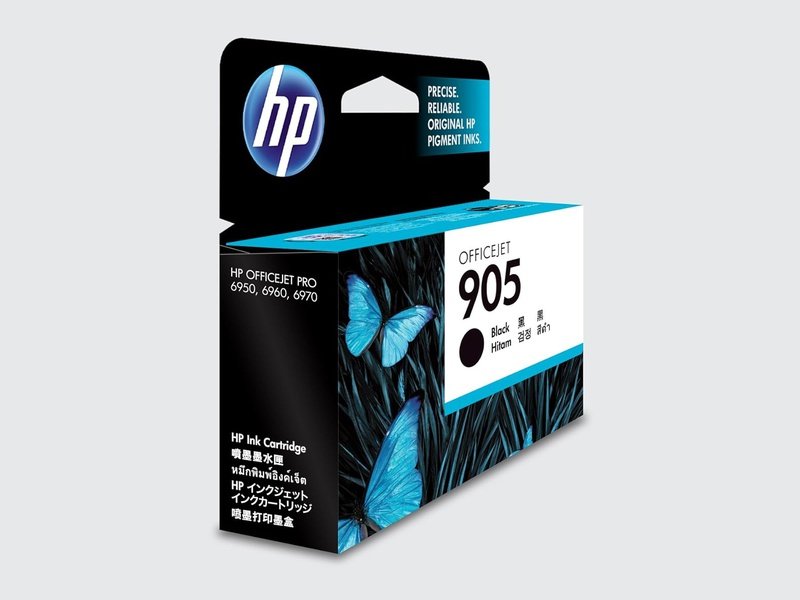 HP 905 Original Inkjet Ink Cartridge - Black Pack - 300 Pages