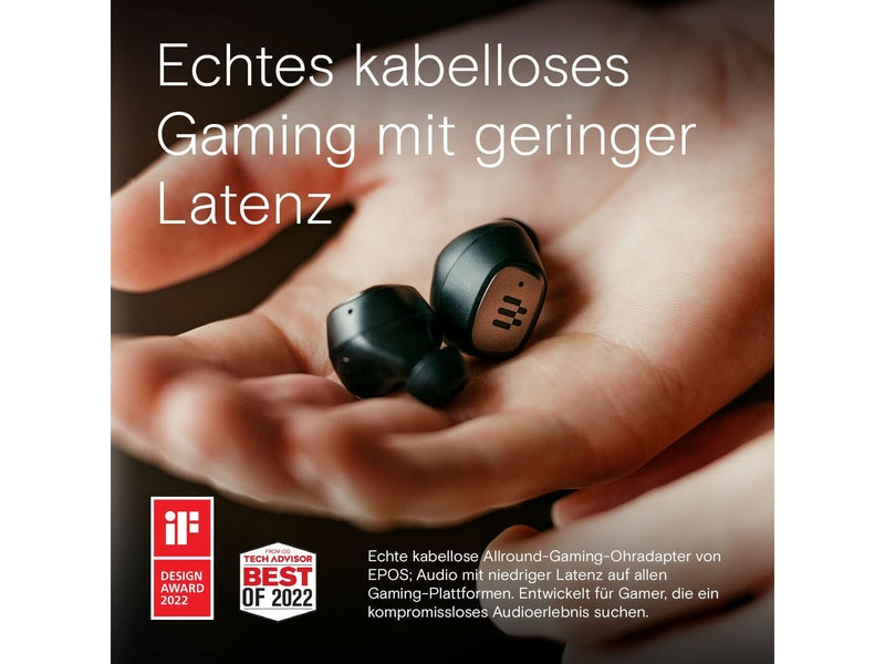 EPOS GTW 270 Hybrid Wireless Gaming Earbuds