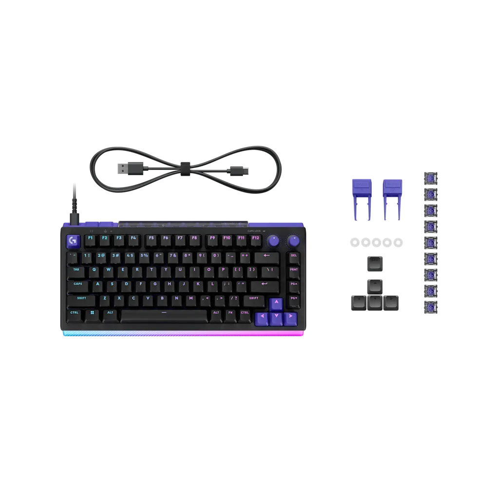 Logitech G512 X 75 TMR Analog / Mechanical Gaming Keyboard - Black