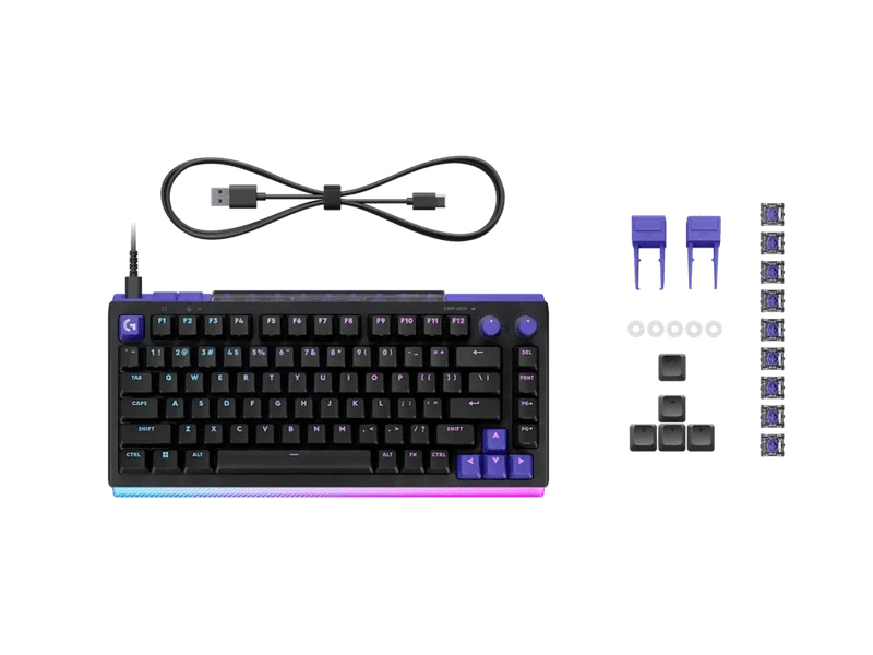 Logitech G512 X 75 TMR Analog / Mechanical Gaming Keyboard - Black