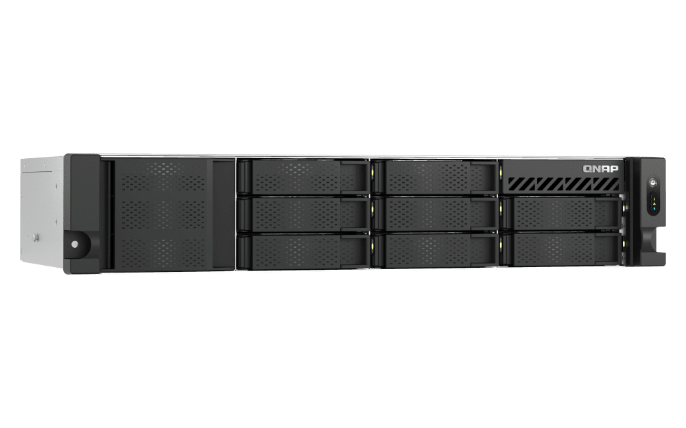 QNAP TS-855eU-RP-8G 2U short-depth rackmount NAS