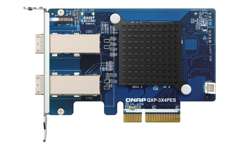 QNAP 2 ports SFF-8644 Expansion Card PCIe Gen3x4 for QNAP PCIe JBOD Series