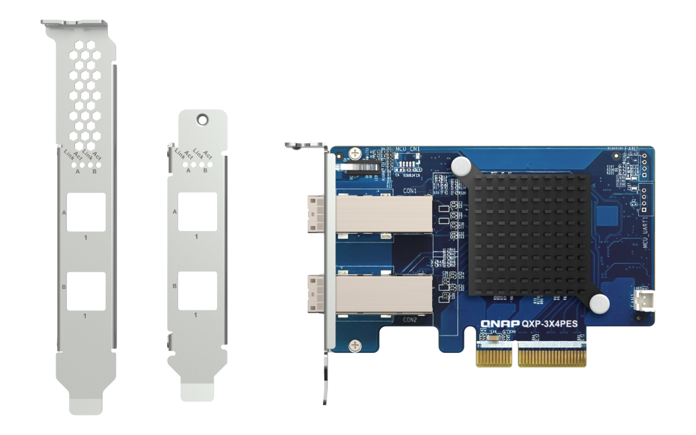 QNAP 2 ports SFF-8644 Expansion Card PCIe Gen3x4 for QNAP PCIe JBOD Series