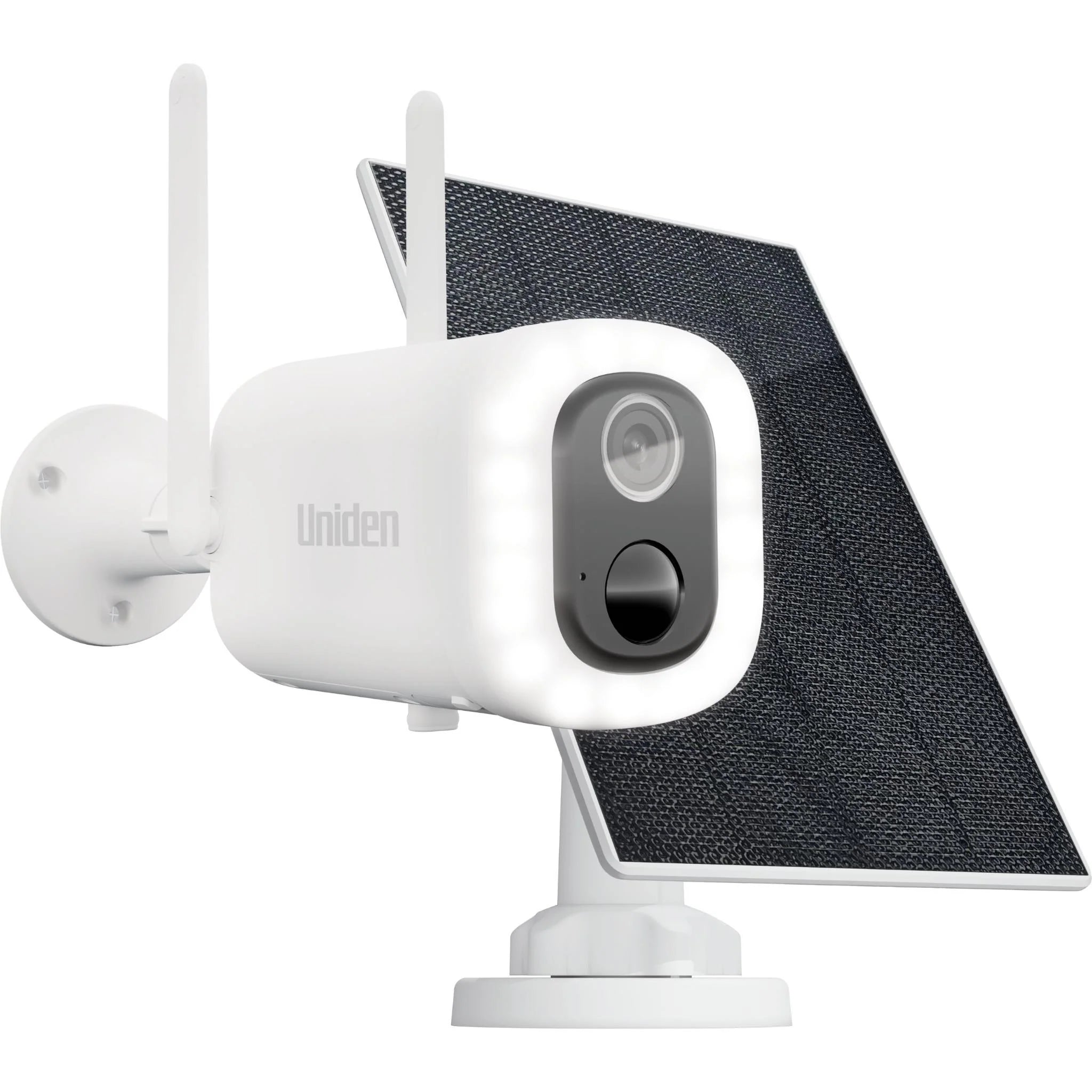 Uniden App Cam Solo X2K Bullet Kit with Solar Panel, Outdoor Wirefree