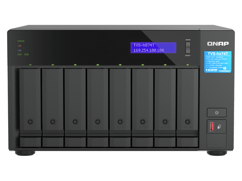 QNAP TVS-h874T-i9-64G 8-bay QuTS hero NAS