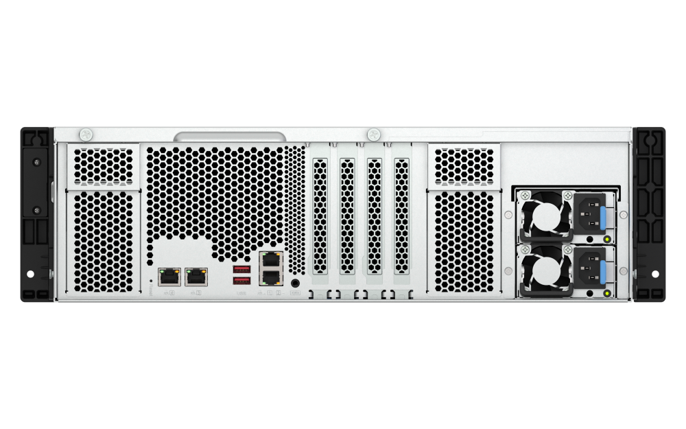 QNAP TS-h1677AXU-RP-R7-32G ZFS AMD Ryzen based NAS with built-in 10GbE 5 Yrs WTY
