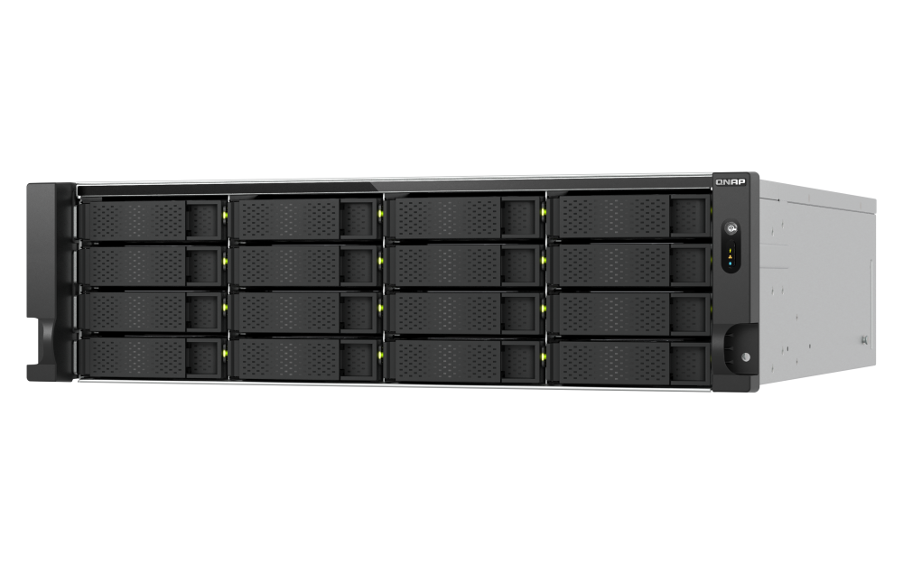 QNAP TS-h1677AXU-RP-R7-32G ZFS AMD Ryzen based NAS with built-in 10GbE 5 Yrs WTY