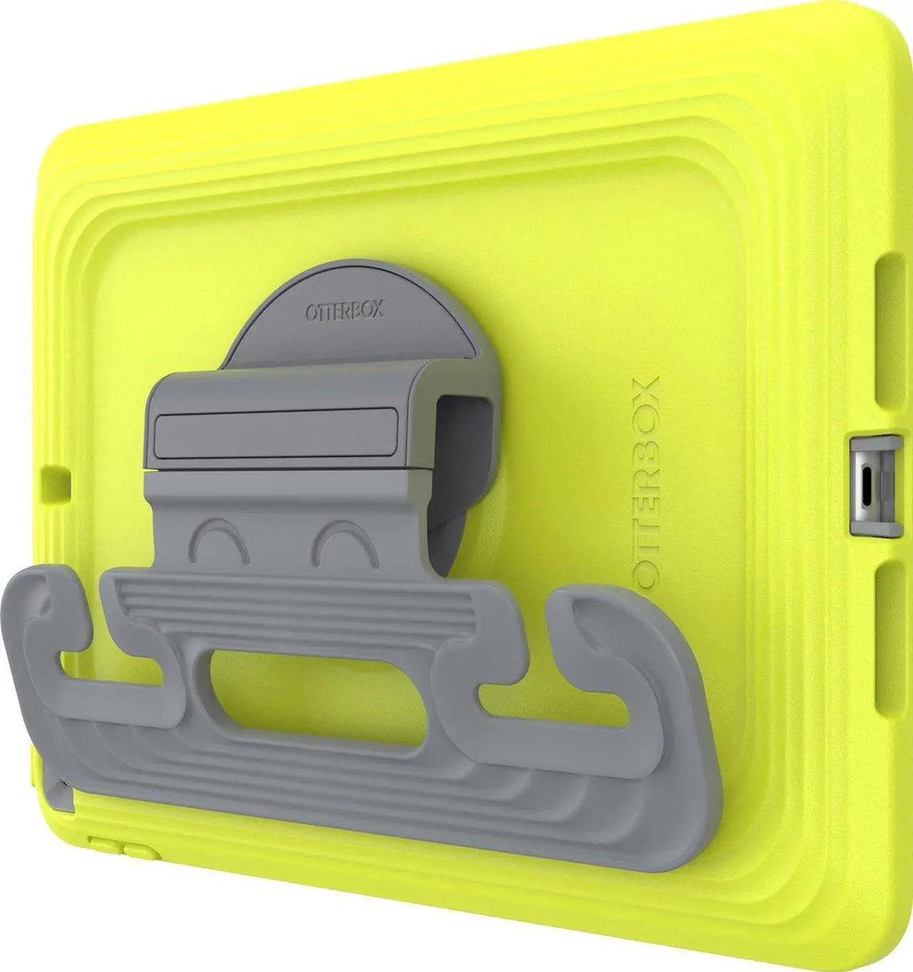 OtterBox EasyGrab Apple iPad 10.2' 9th/8th/7th Gen Case Martian Green Neon Green/Grey