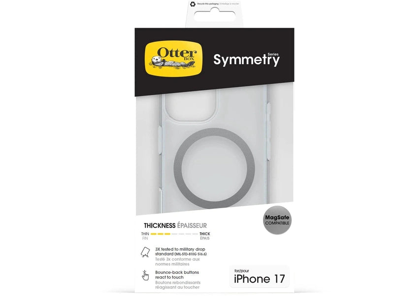 OtterBox Symmetry Clear MagSafe Apple iPhone 17 6.3' Case Clear