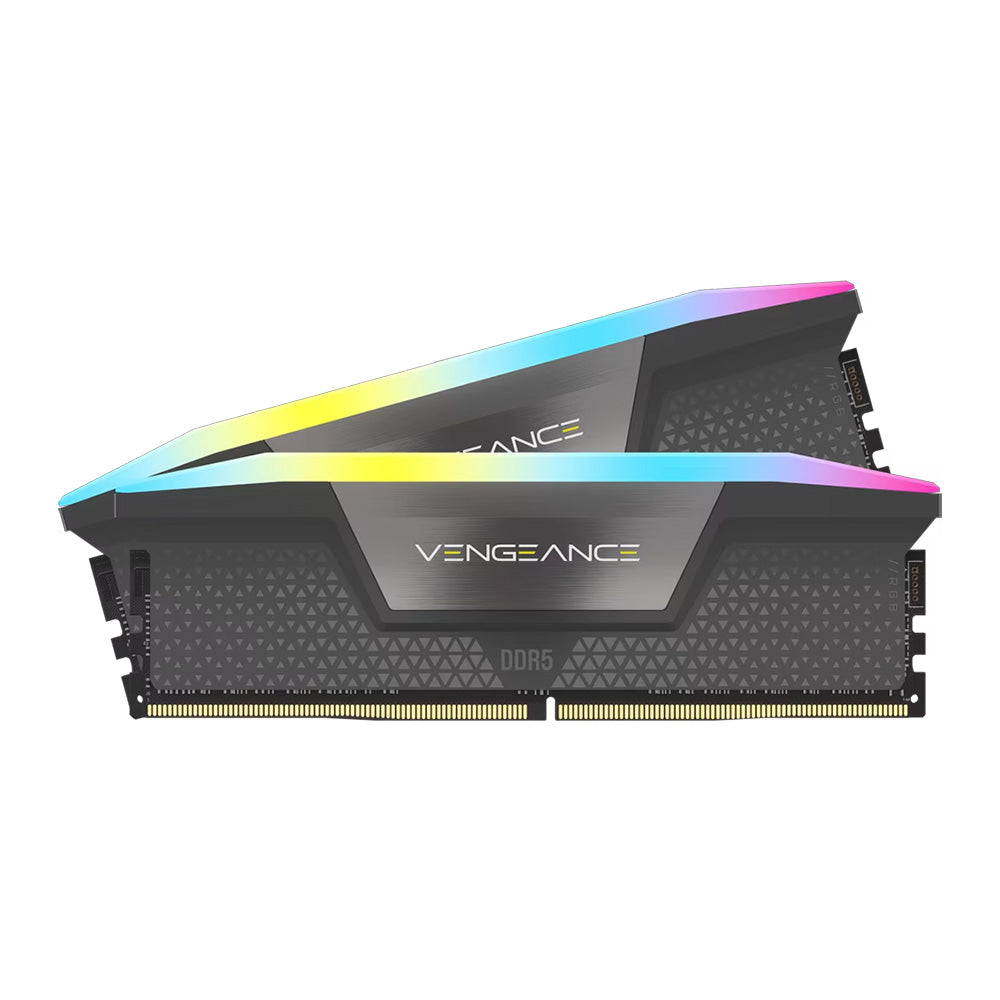 VENGEANCE RGB 96GB 2x48GB DDR5 DRAM 6000MT/s CL36 AMD EXPO & Intel XMP Memory Kit