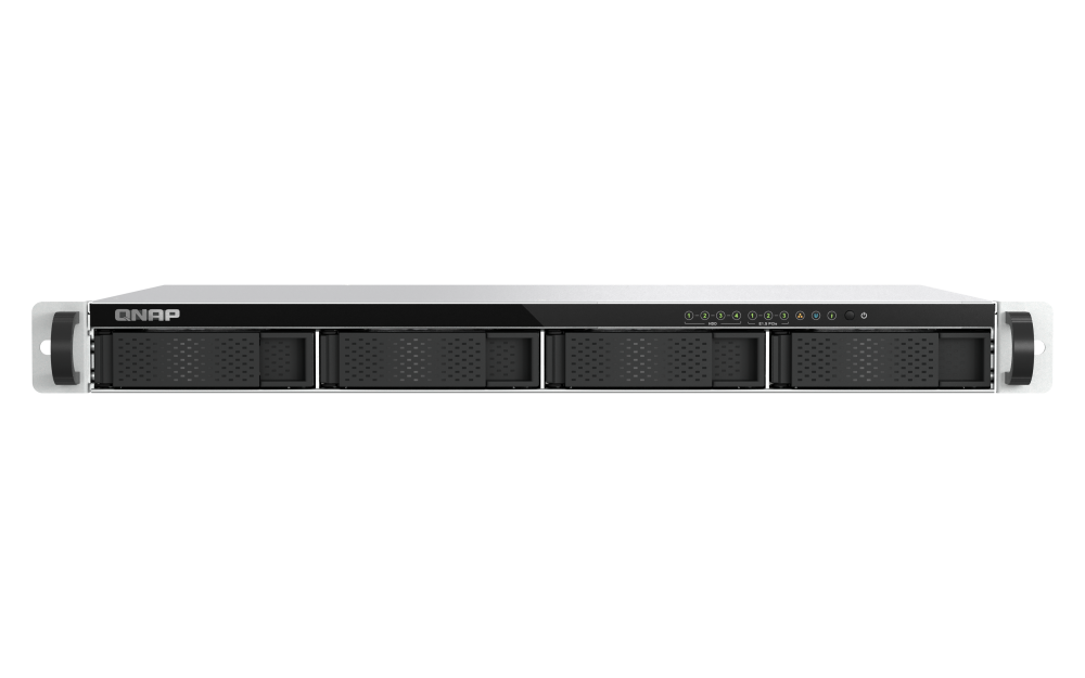 QNAP TS-h765eU-8G4-Bay 3.5" SATA + 3x E1.S/PCIe M.2 2280 1U short depth rackmount NAS
