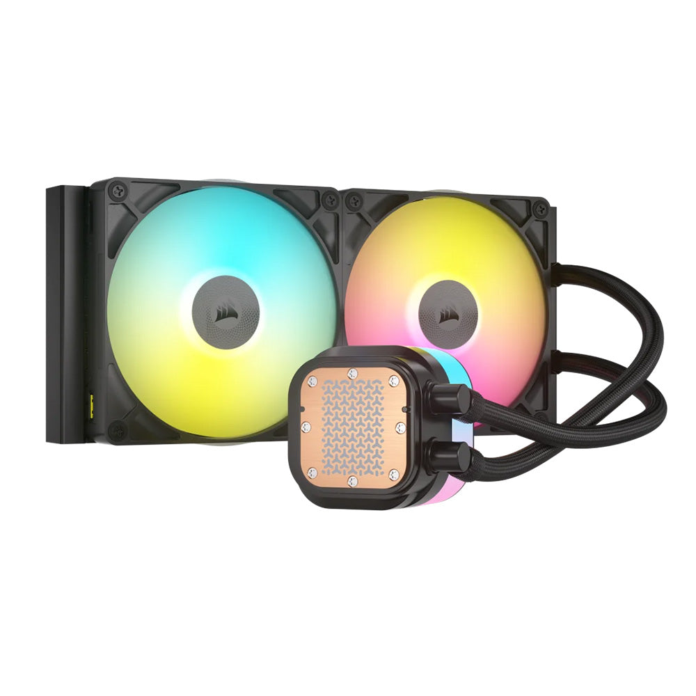 Corsair iCUE LINK TITAN 280 RX RGB AIO Liquid CPU Cooler - 280mm Black