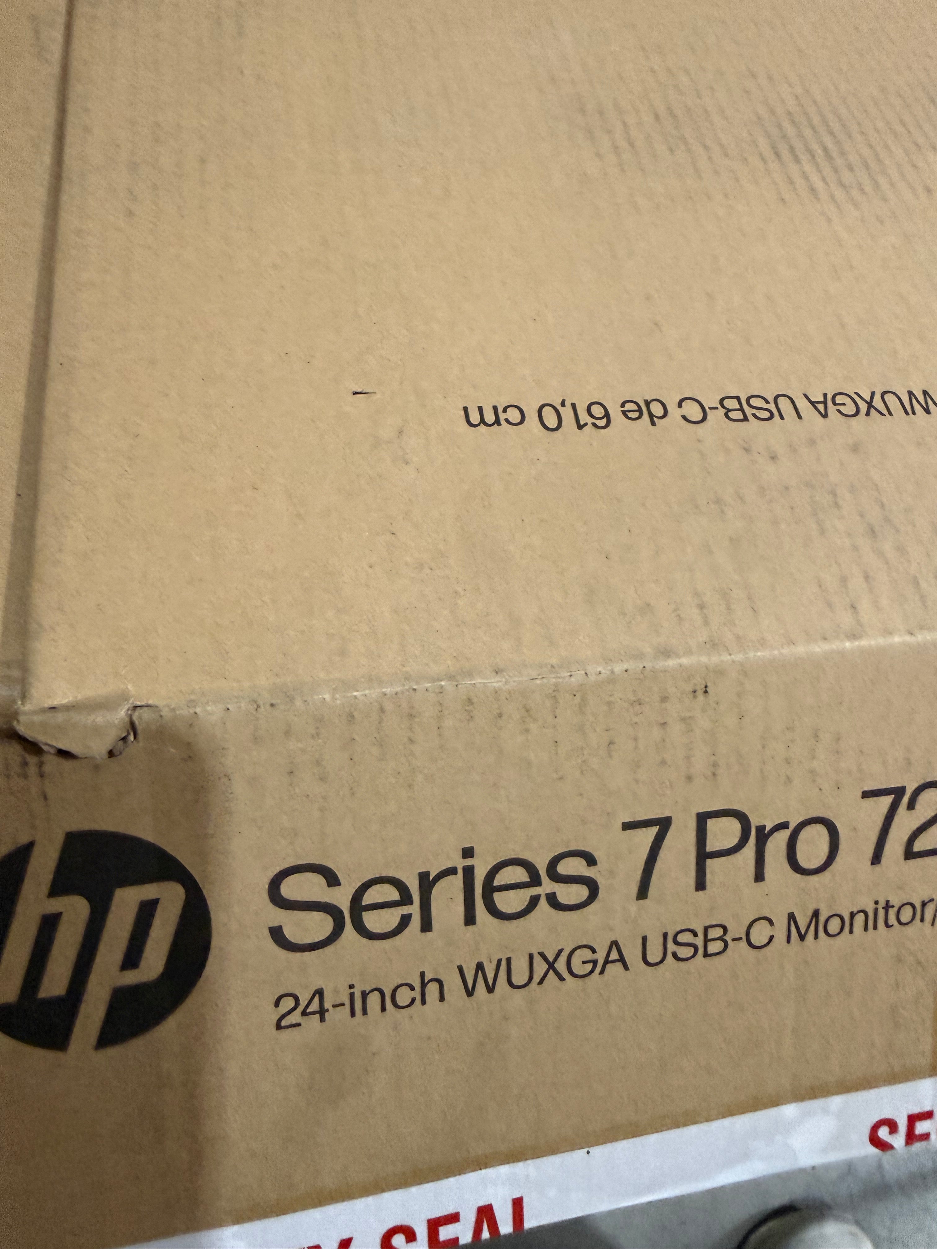 HP Series 7 Pro 24" 100Hz WUXGA 100W USB-C Monitor - 724pu DEMO